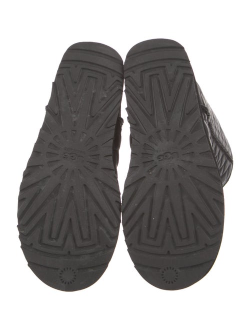UGG Quilted Pattern Leather Boots