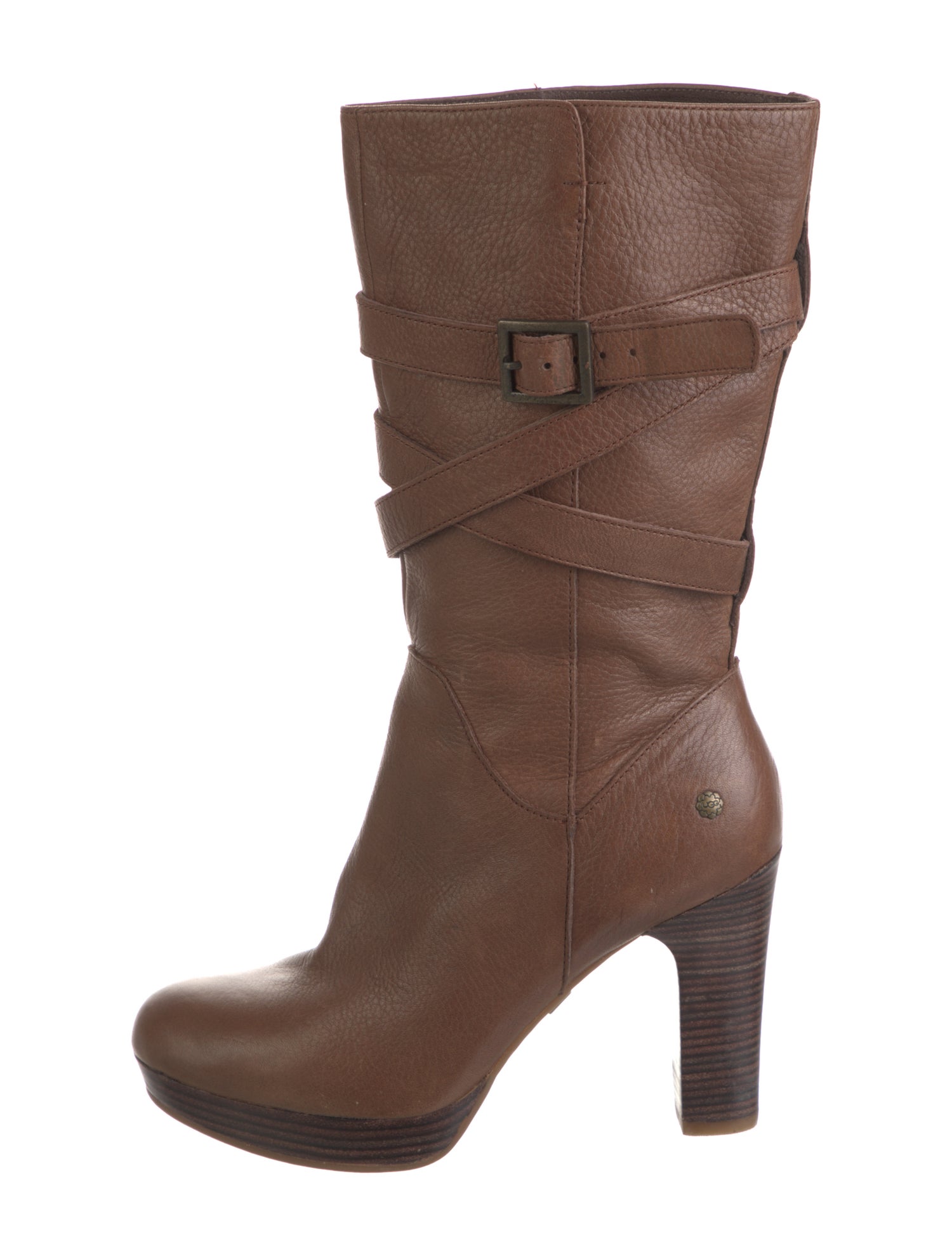 UGG Leather Slouch Boots