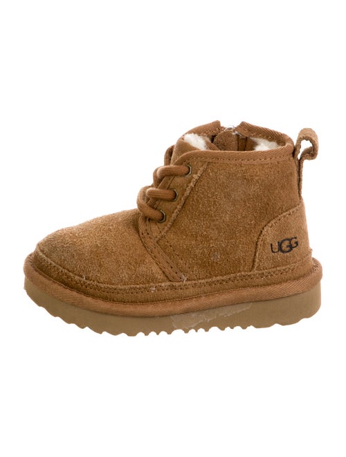 UGG Boys' Suede Shearling-lined Boot