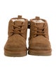 UGG Boys' Suede Shearling-lined Boot