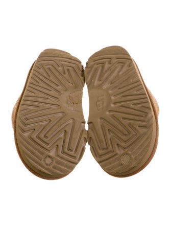 UGG Boys' Suede Shearling-lined Boot