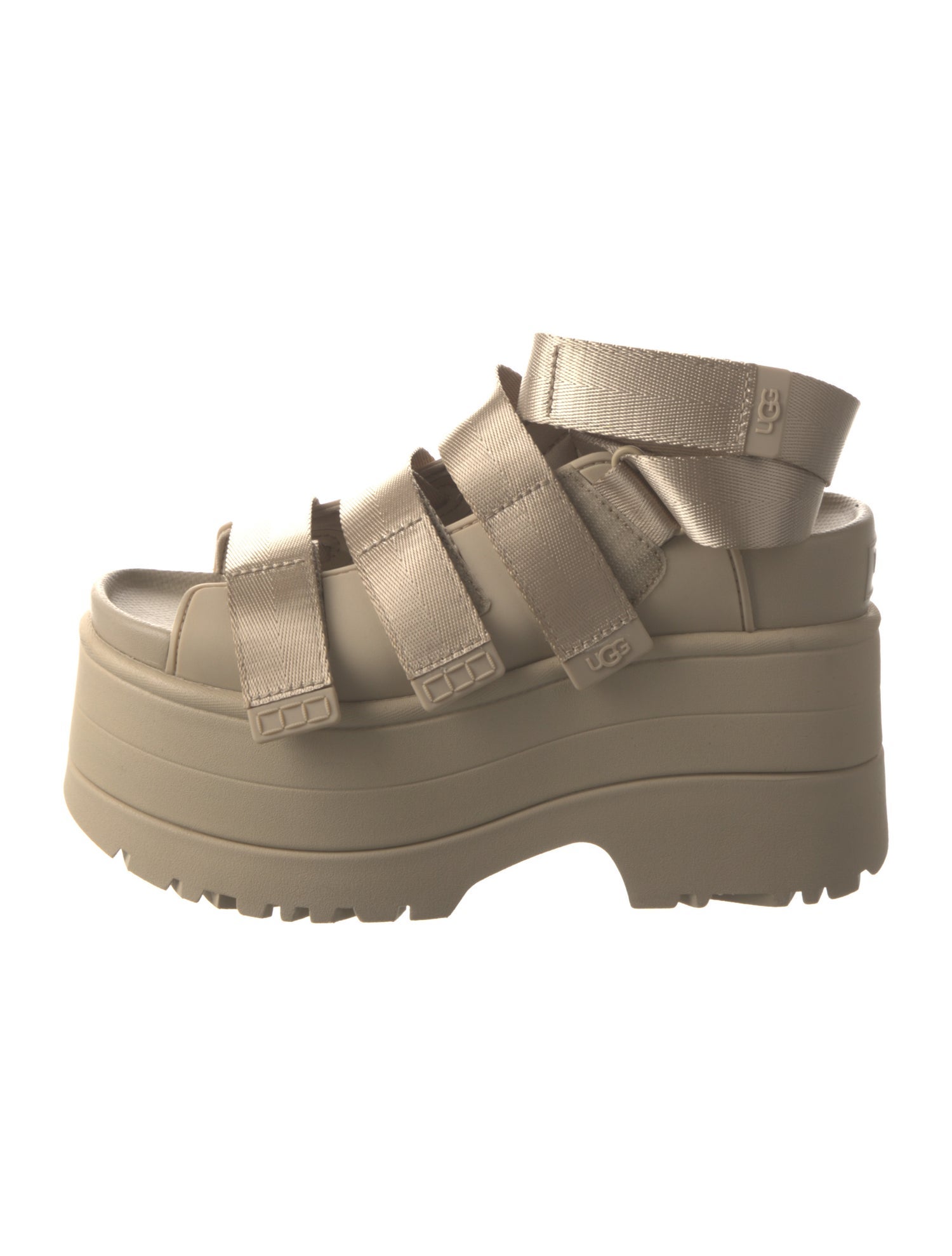 UGG Rubber Slingback Sandals