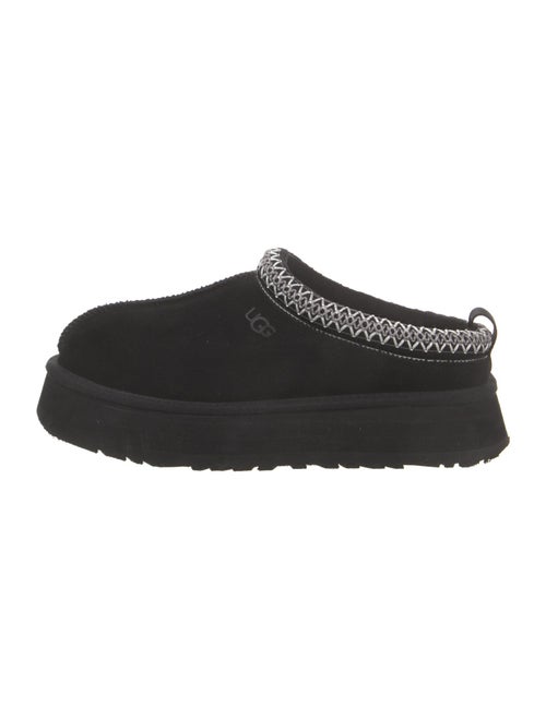 UGG Suede Embroidered Accent Flats