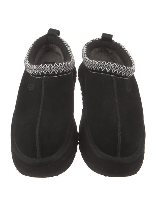 UGG Suede Embroidered Accent Flats