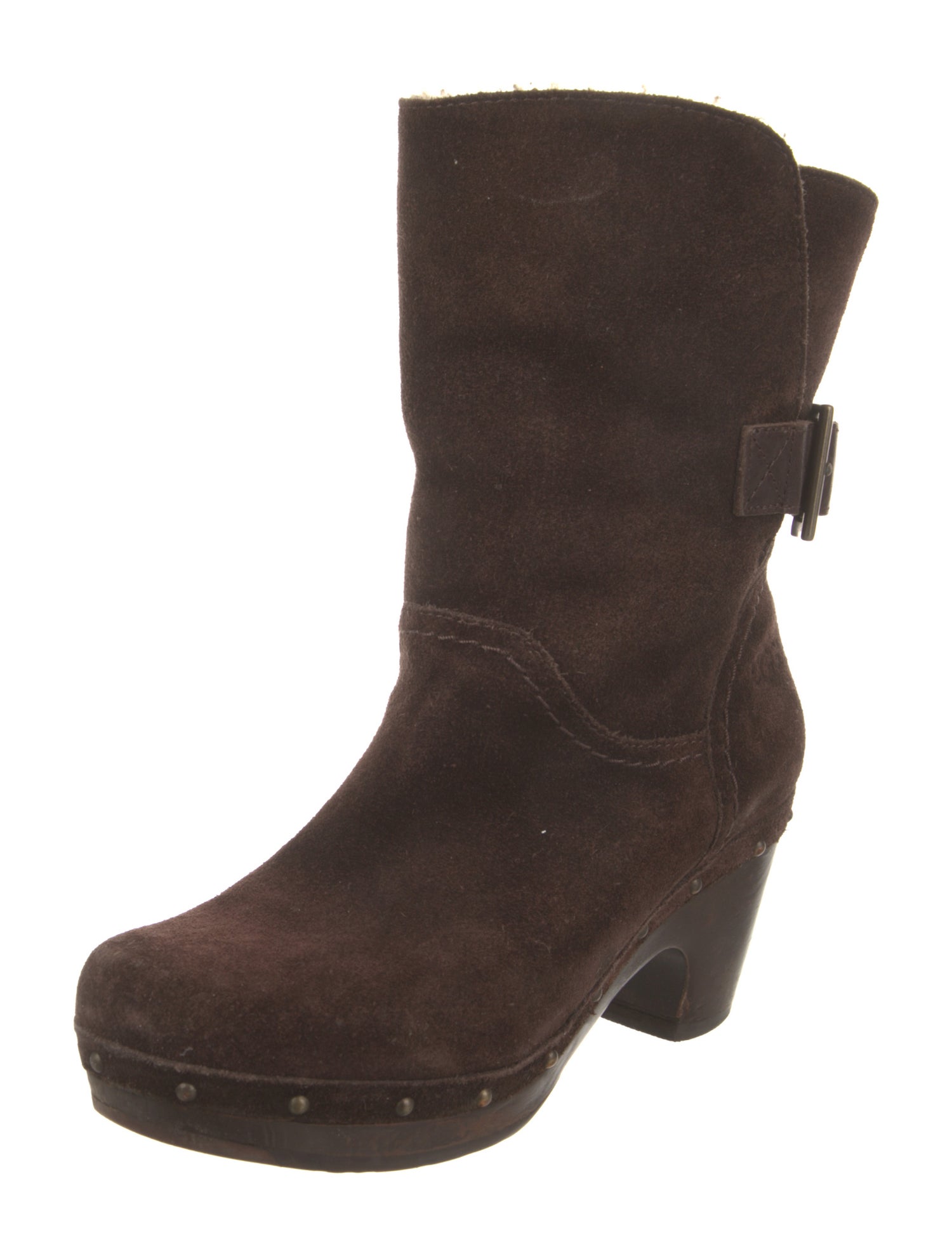 UGG Suede Moto Boots