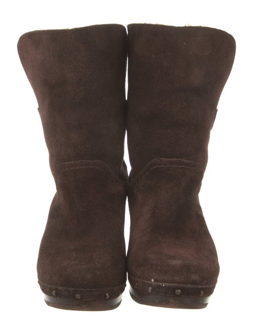 UGG Suede Moto Boots
