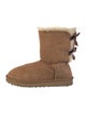 UGG Suede Bow Accents Boots