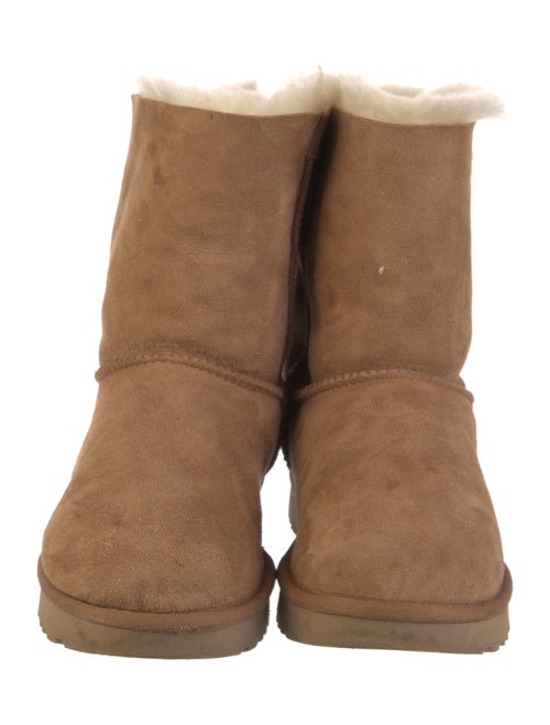 UGG Suede Bow Accents Boots