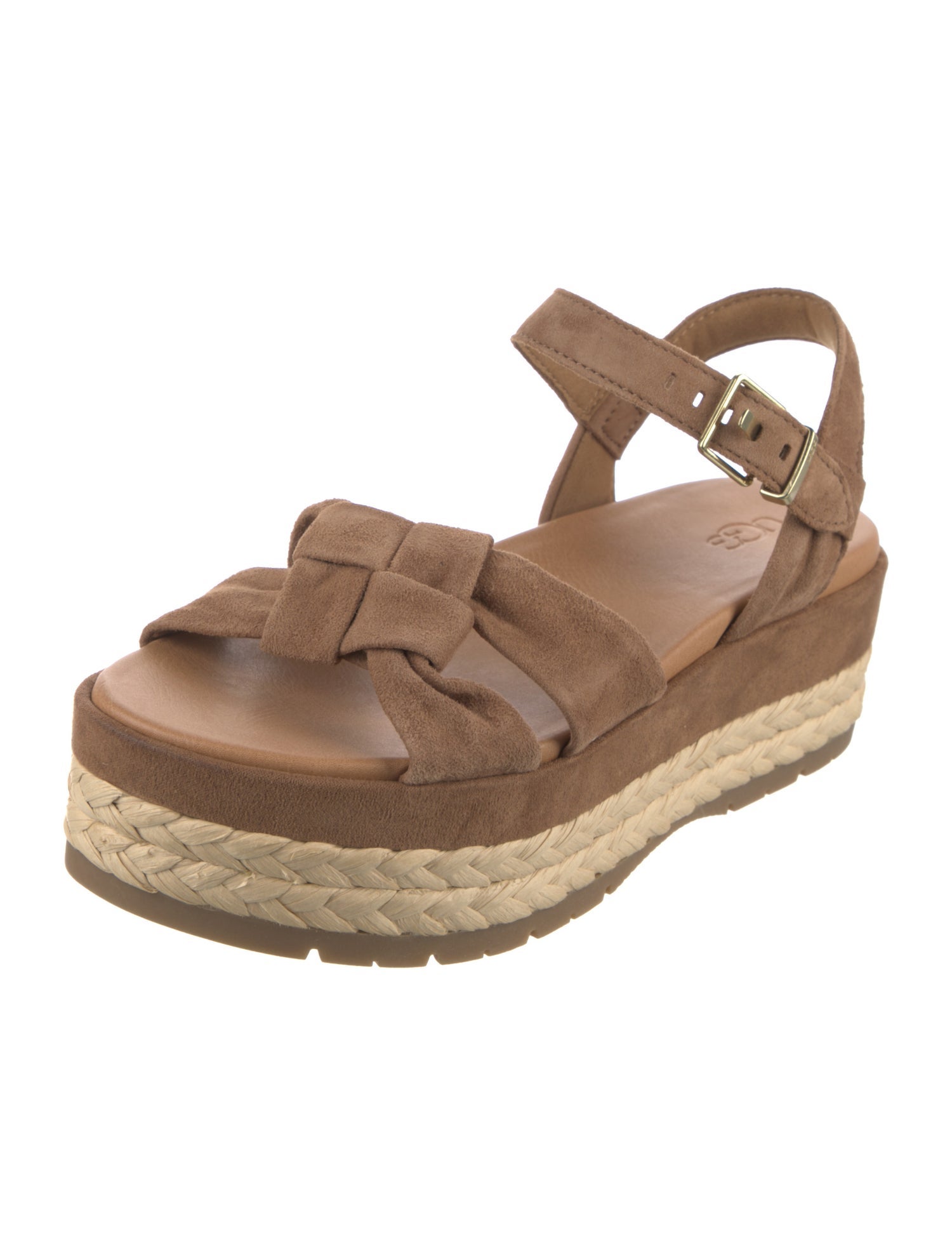 UGG Suede Braided Accents Espadrilles