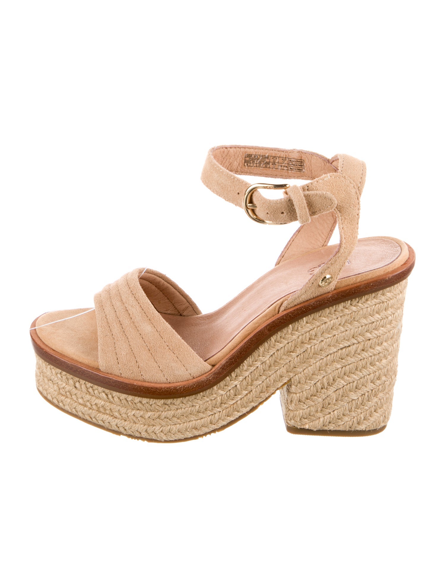 UGG Laynce Sandal Suede Espadrilles