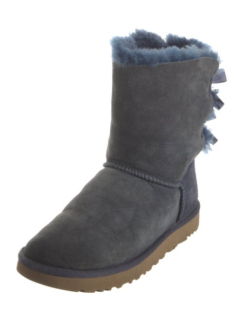 UGG Suede Colorblock Pattern Boots