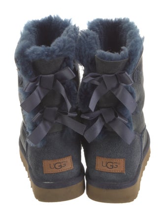 UGG Suede Colorblock Pattern Boots