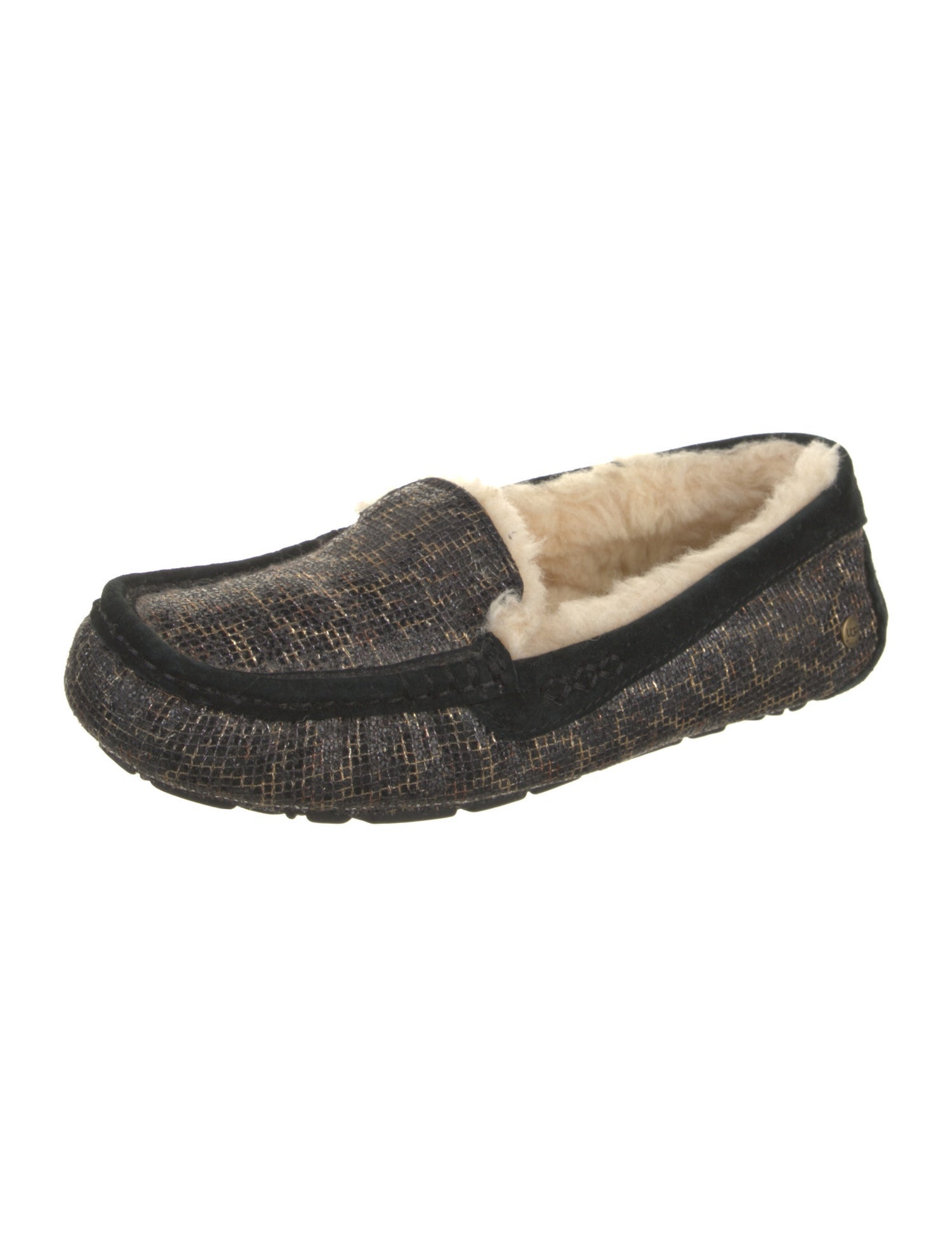 UGG Suede Printed Loafers