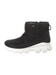 UGG Suede Fur Trim Rain Boots