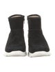 UGG Suede Fur Trim Rain Boots