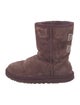 UGG Suede Crystal Embellishments Boots