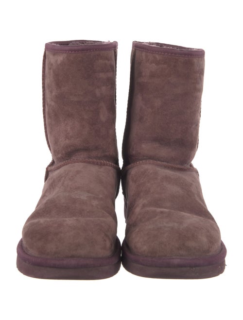 UGG Suede Crystal Embellishments Boots