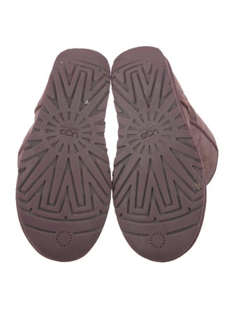 UGG Suede Crystal Embellishments Boots