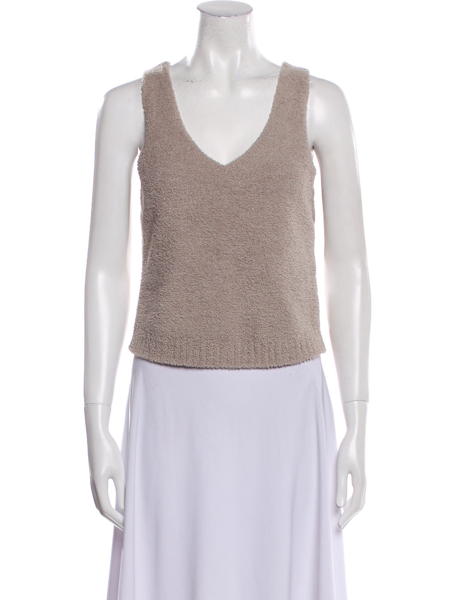 UGG V-Neck Sleeveless Crop Top