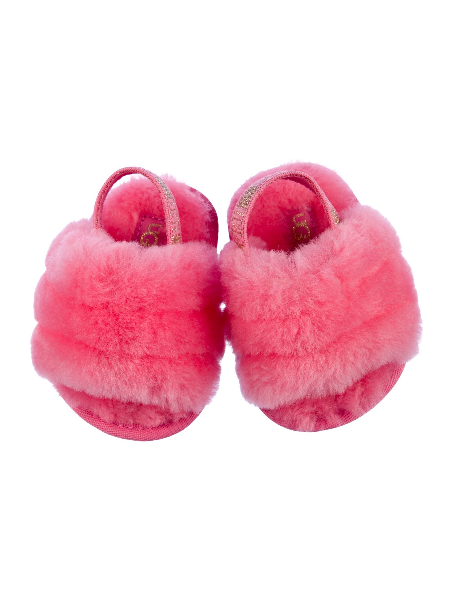 UGG Toddler fuzzy slides