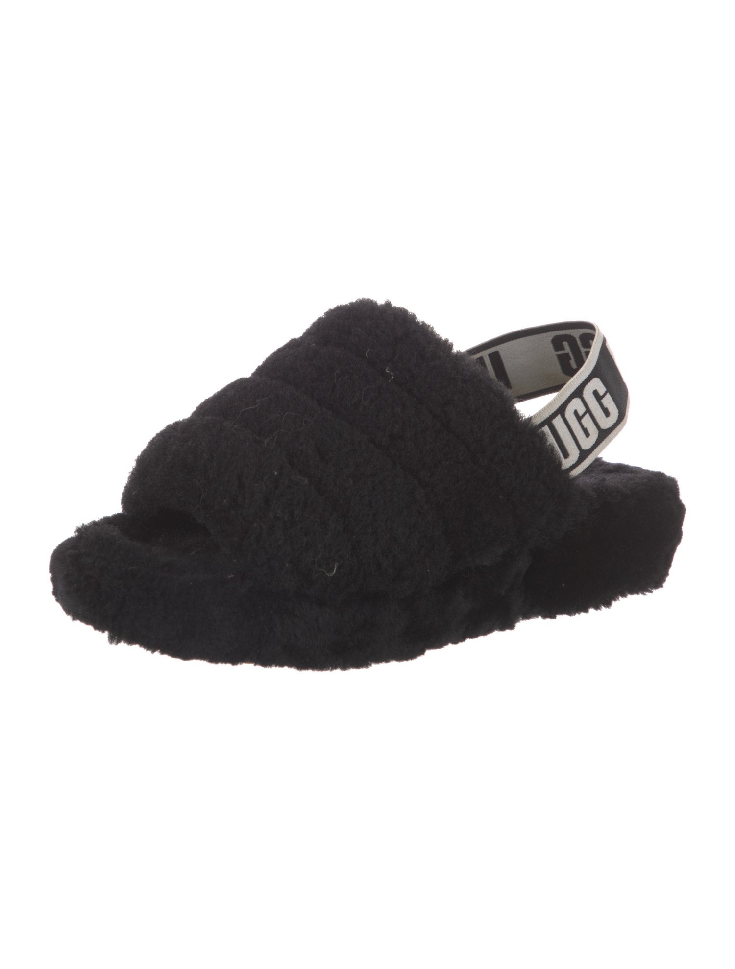 UGG Shearling Slingback Sandals