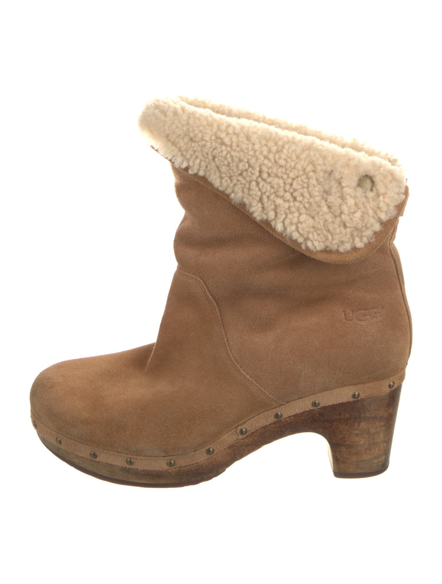 UGG Suede Studded Accents Boots