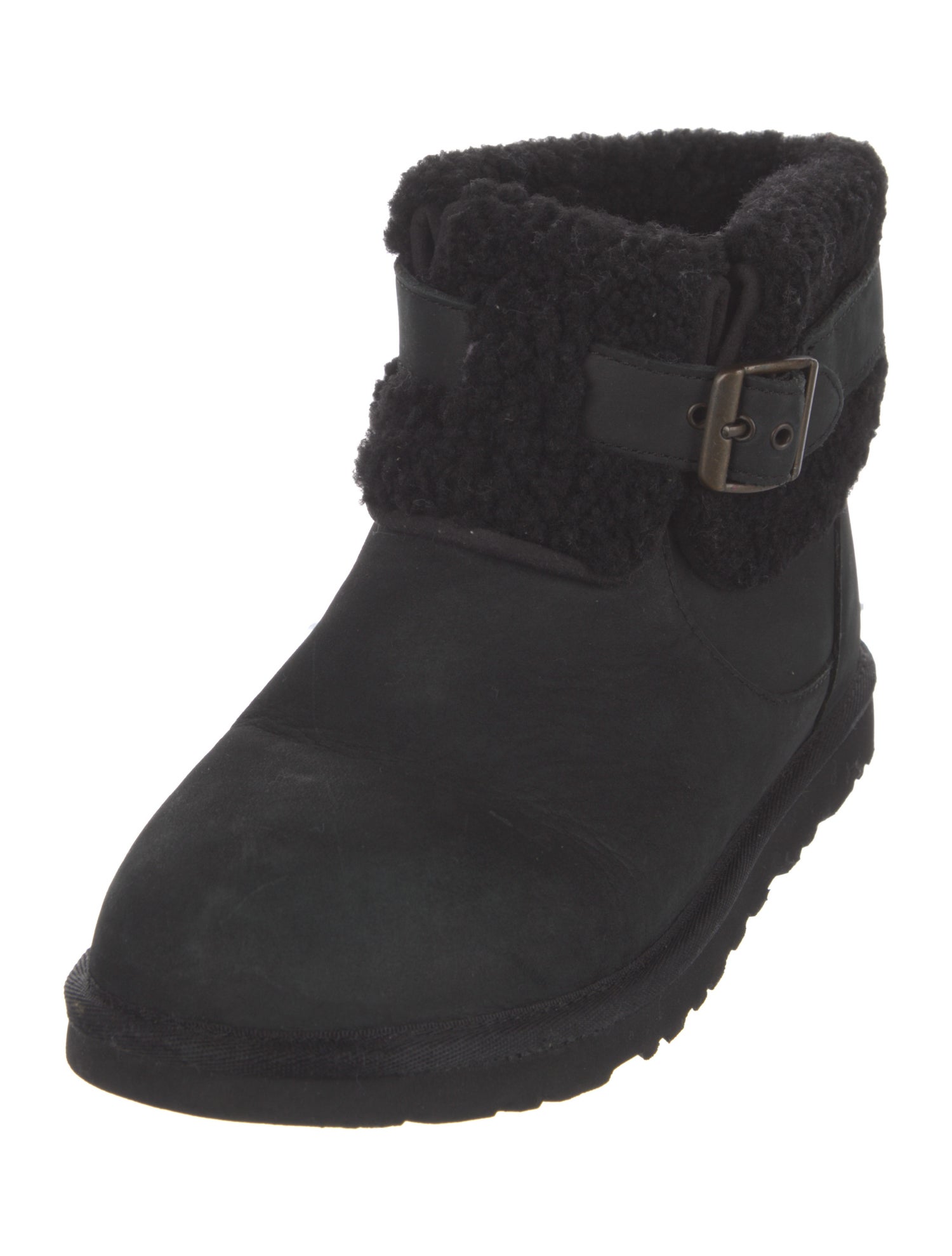 UGG Suede Lace-Up Boots