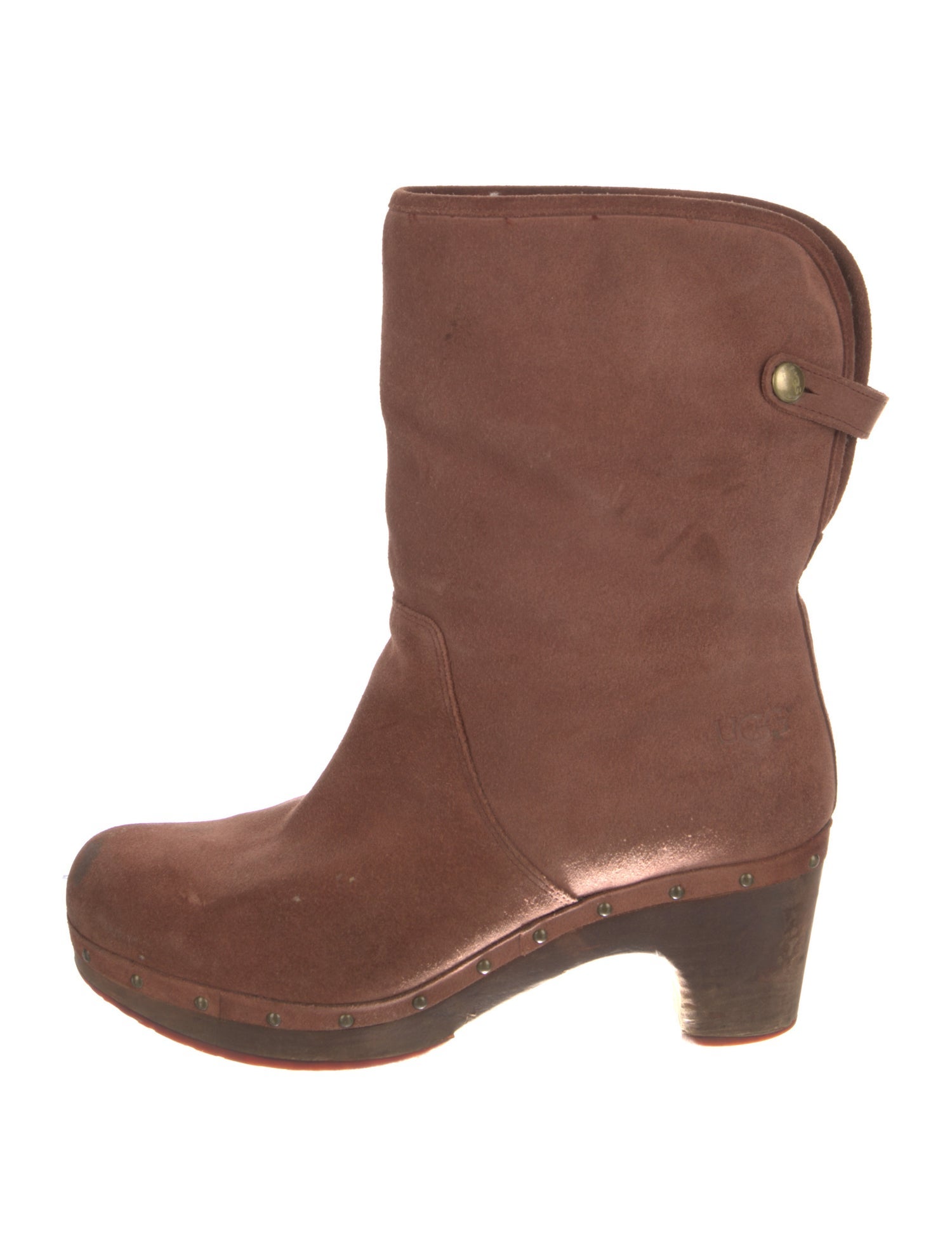 UGG Suede Studded Accents Boots