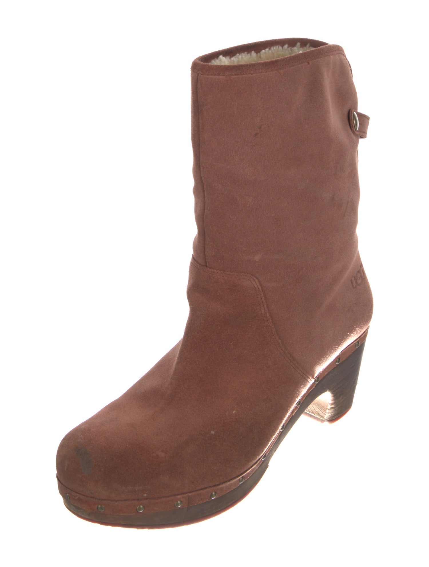 UGG Suede Studded Accents Boots