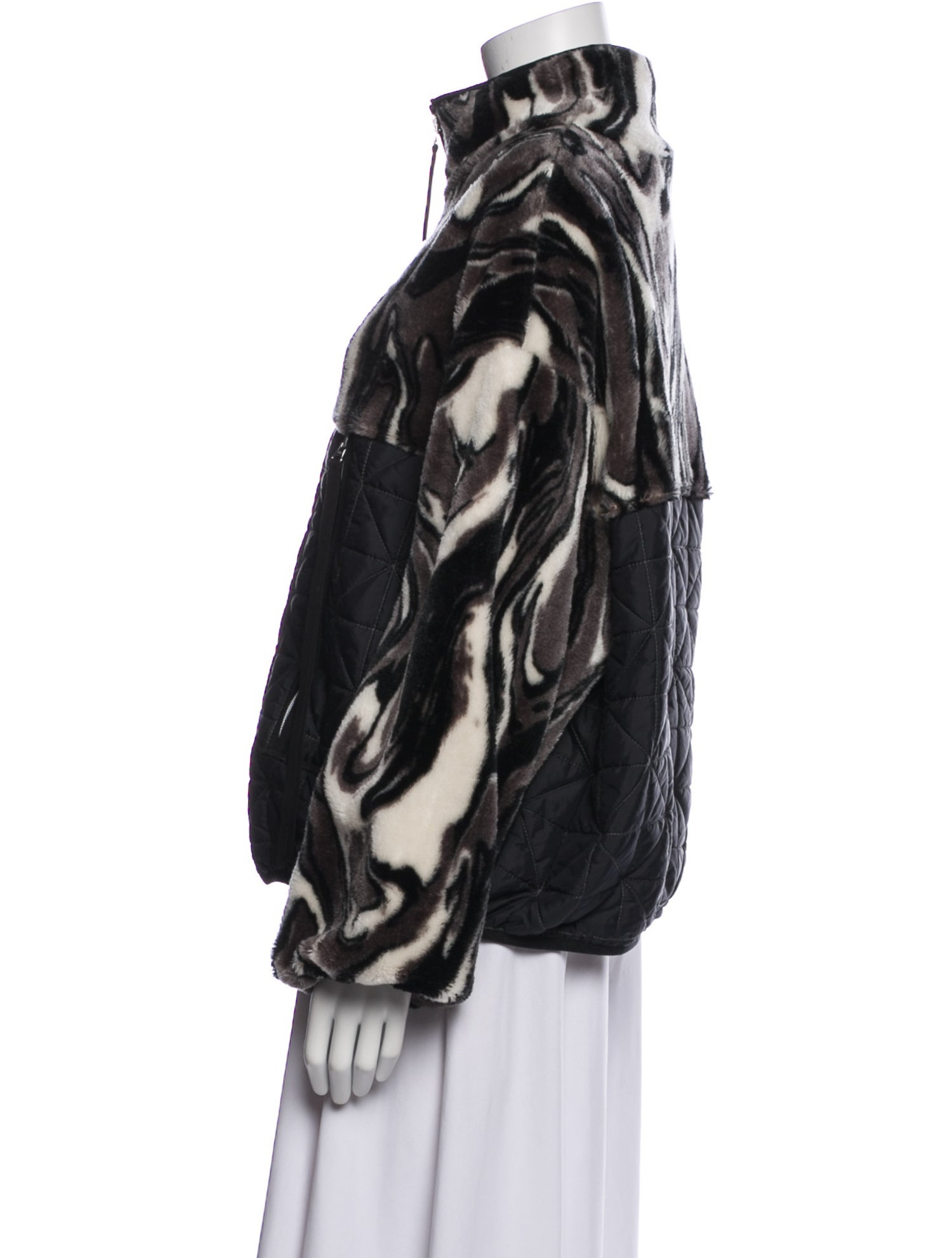 UGG Printed Faux Fur Jacket