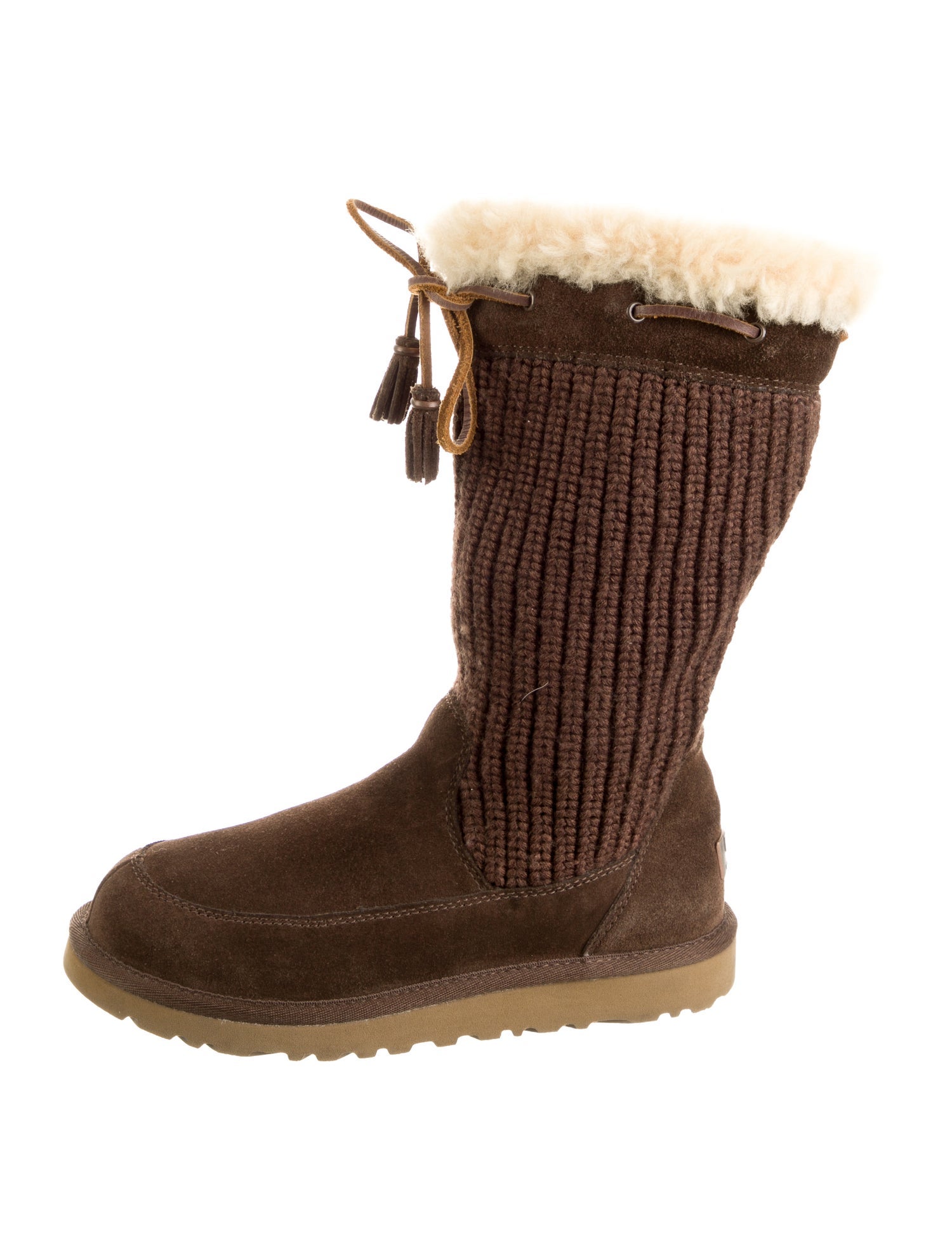 UGG Kids' Suburb Crochet Boots