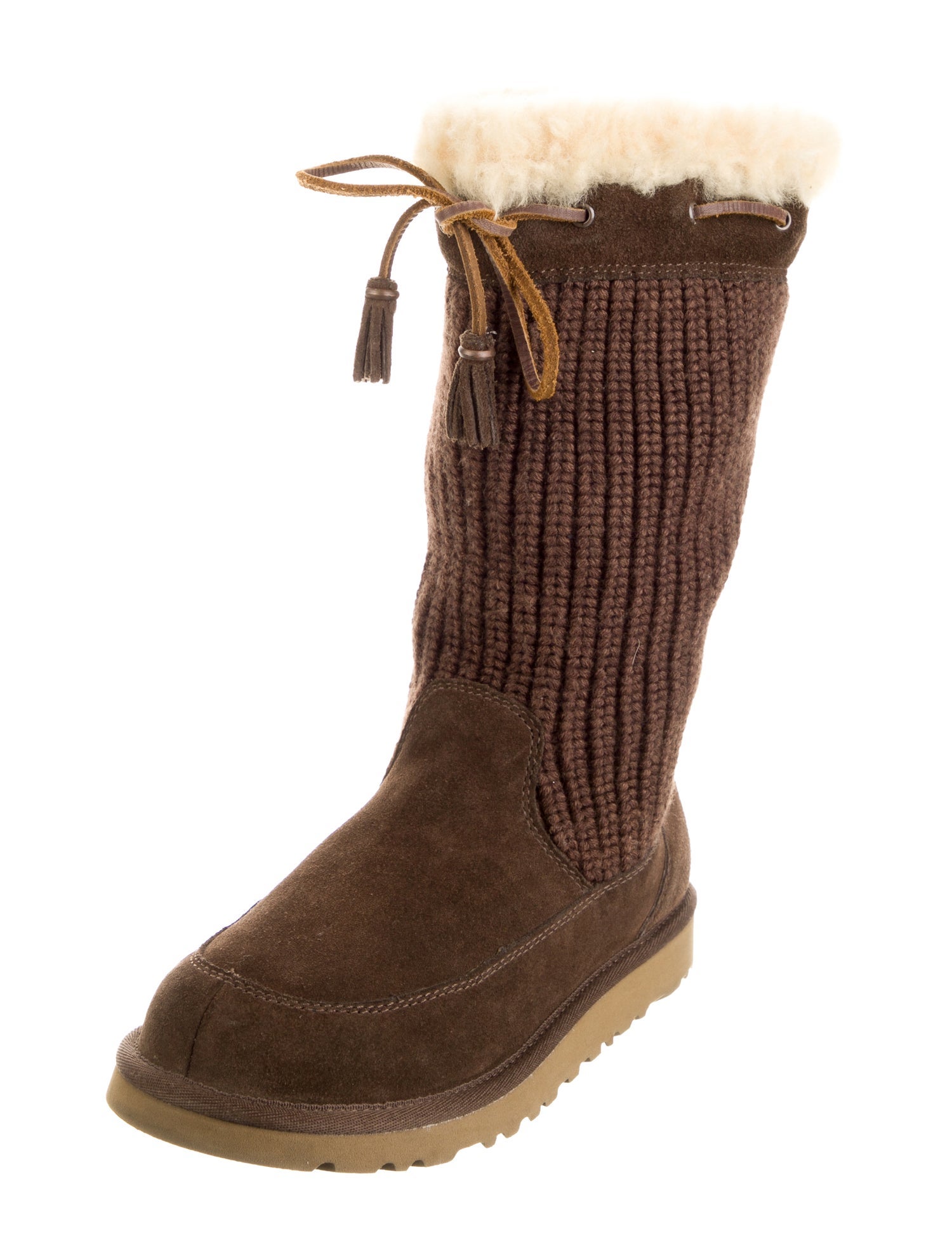 UGG Kids' Suburb Crochet Boots