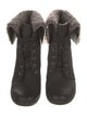 UGG Suede Lace-Up Boots