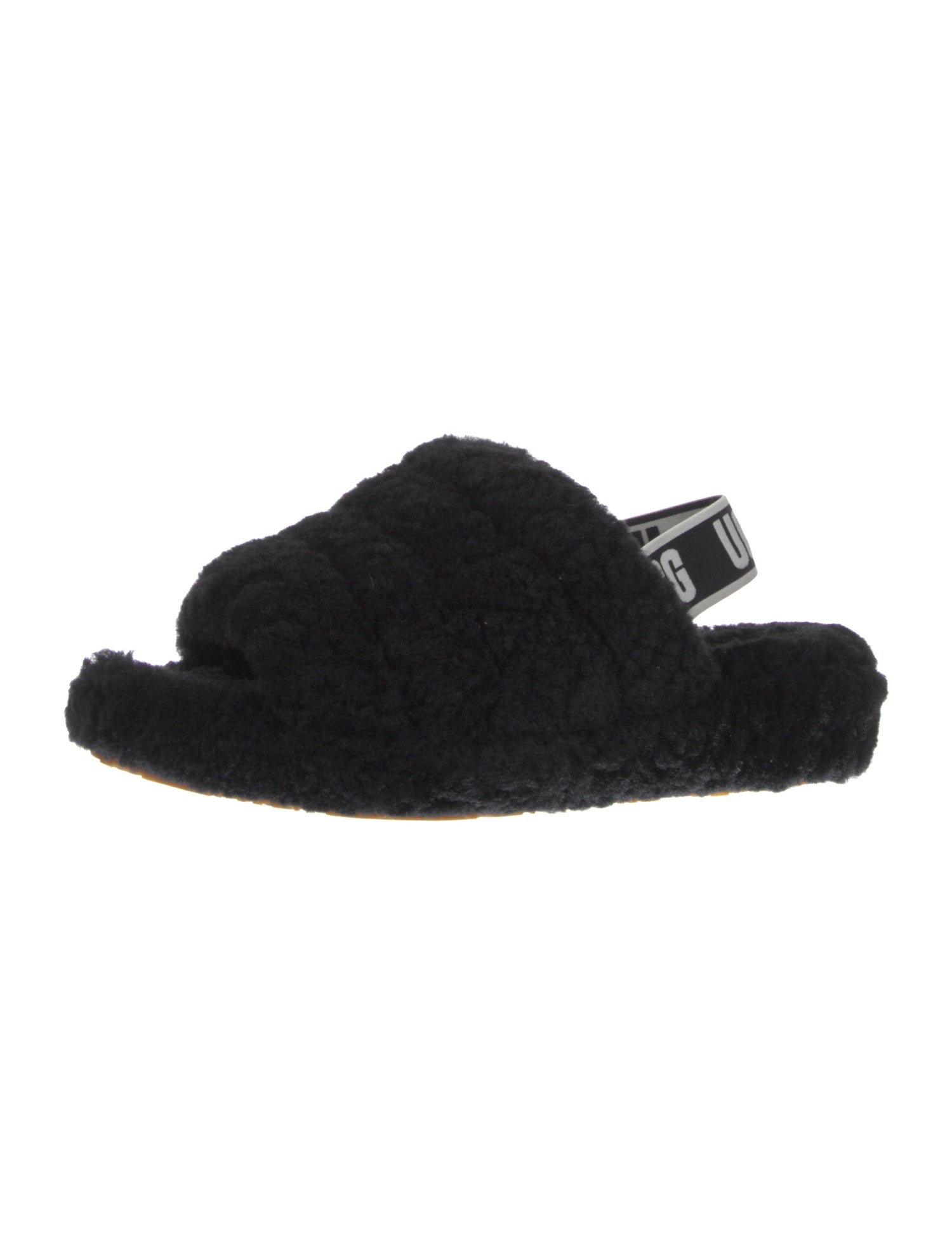 UGG Shearling Slingback Sandals