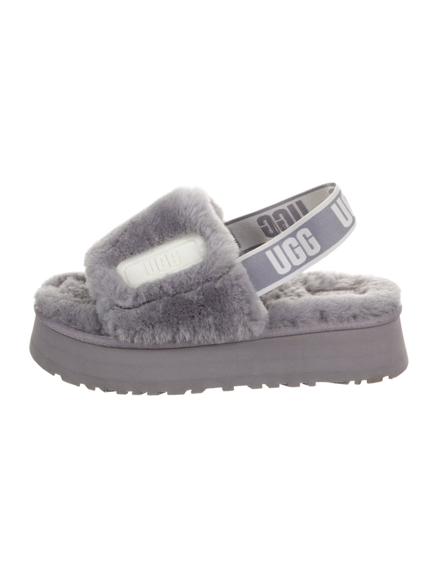 UGG Shearling Slingback Sandals