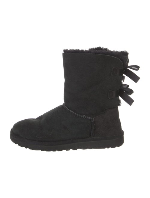 UGG Suede Bow Accents Boots