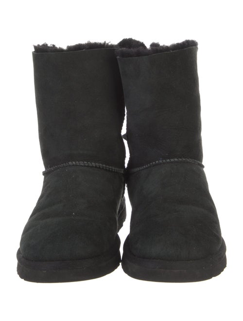 UGG Suede Bow Accents Boots