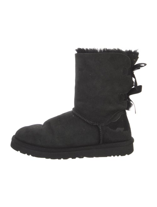UGG Suede Bow Accents Boots