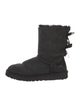 UGG Suede Bow Accents Boots