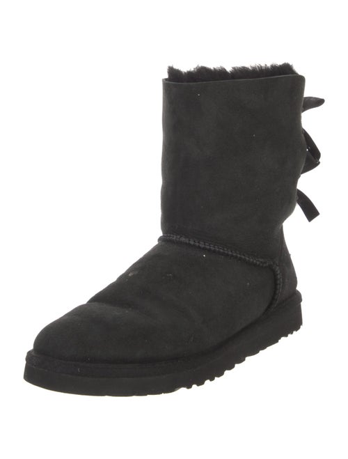 UGG Suede Bow Accents Boots