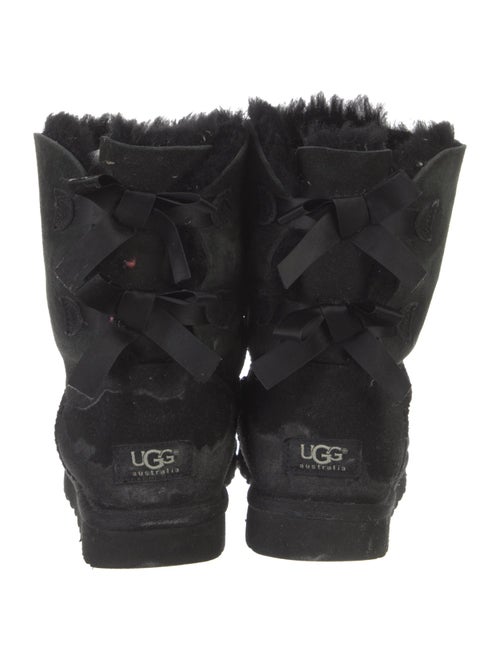 UGG Suede Bow Accents Boots
