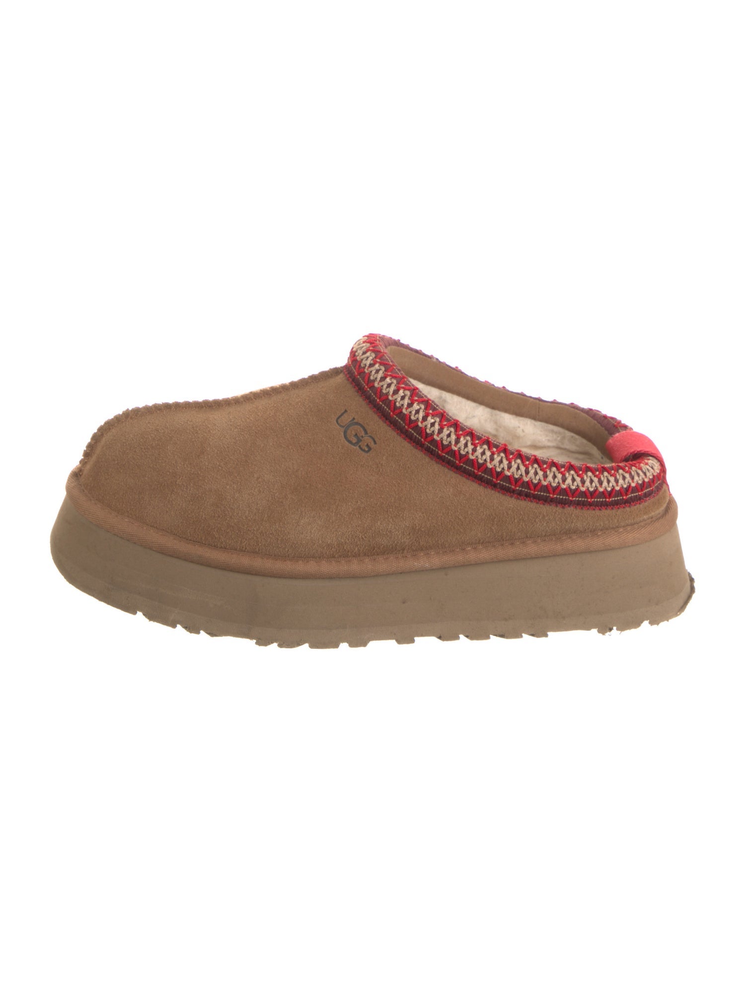 UGG Suede Whipstitch Trim Sneakers