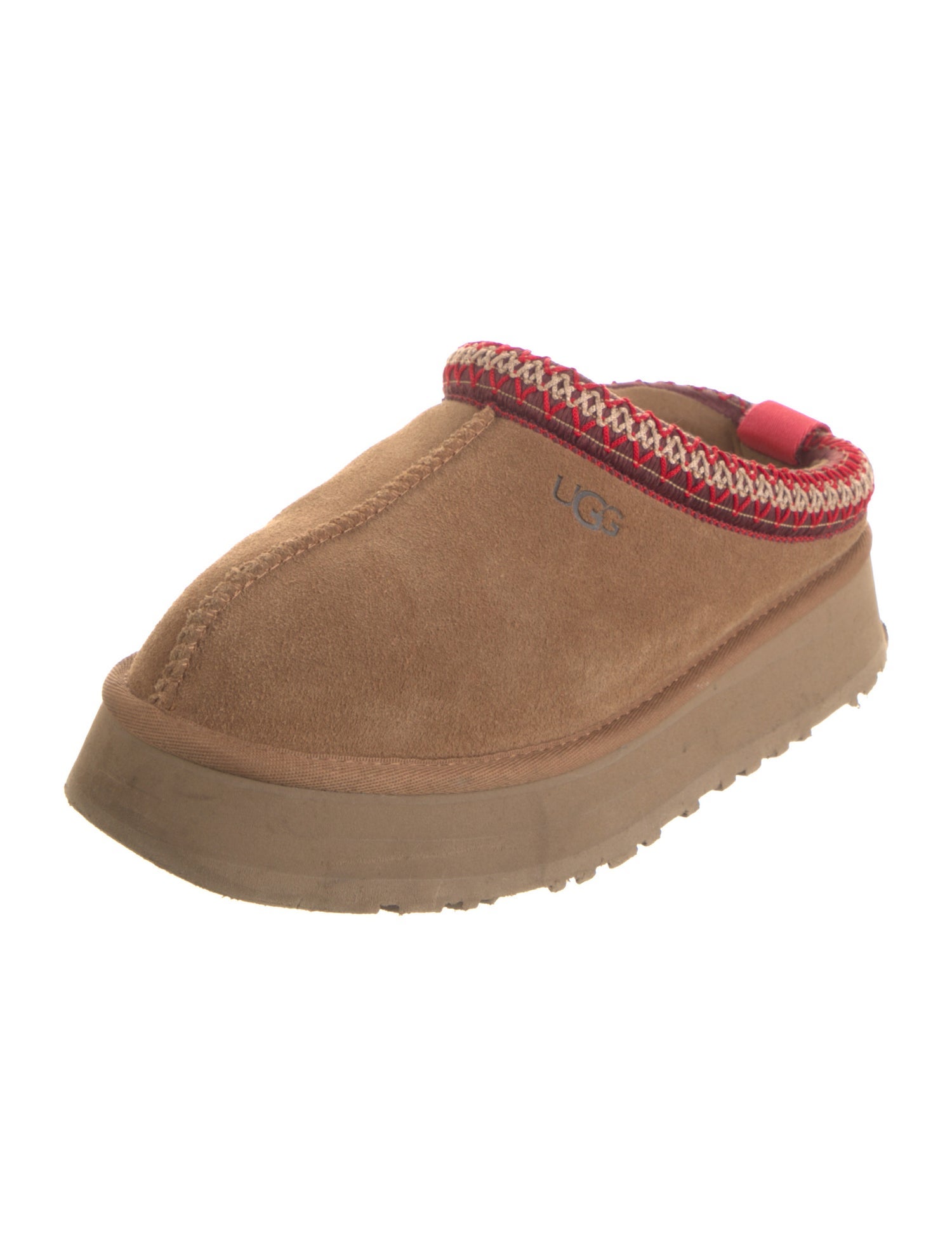 UGG Suede Whipstitch Trim Sneakers