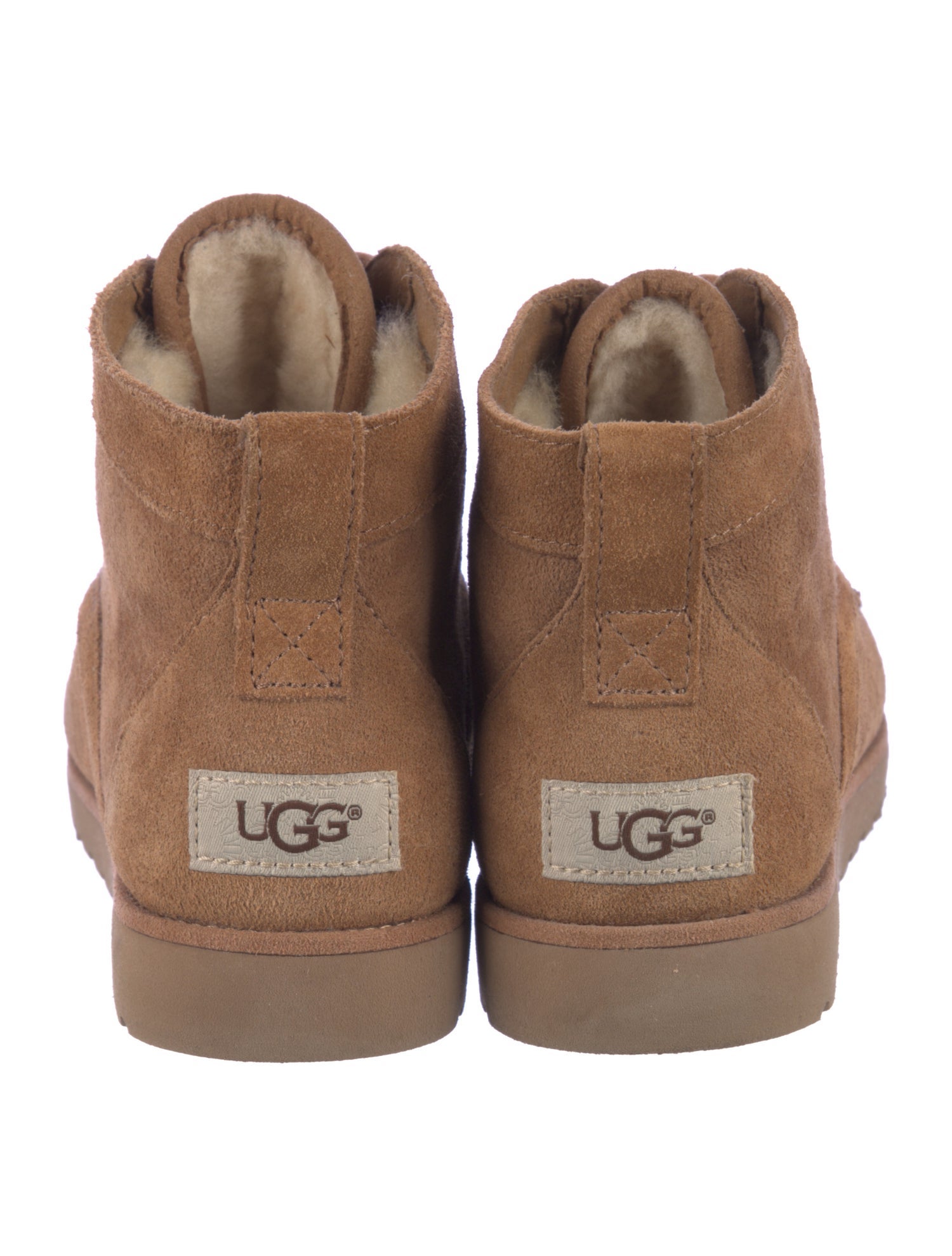 UGG Suede Lace-Up Boots
