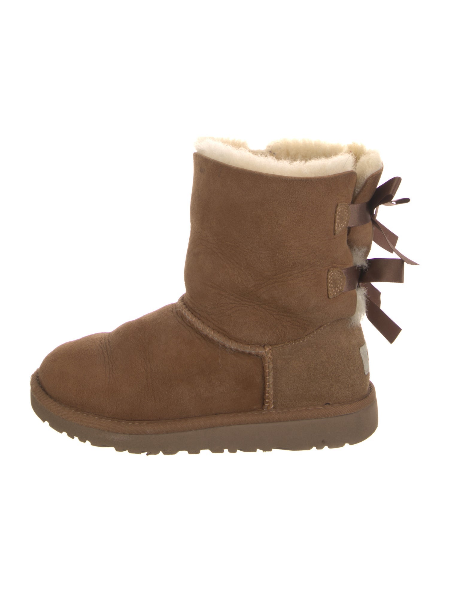 UGG Suede Bow Accents Boots