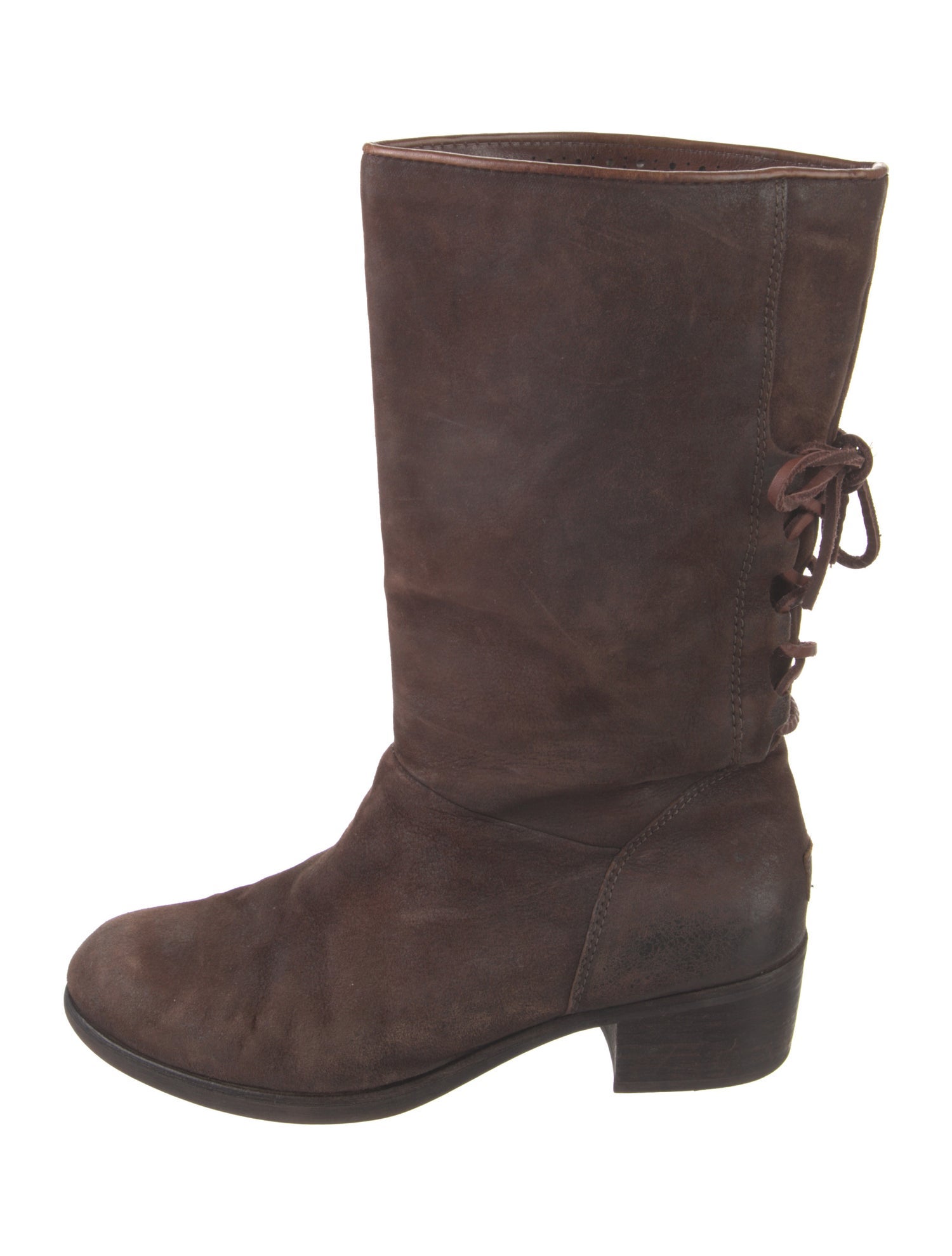 UGG Suede Moto Boots