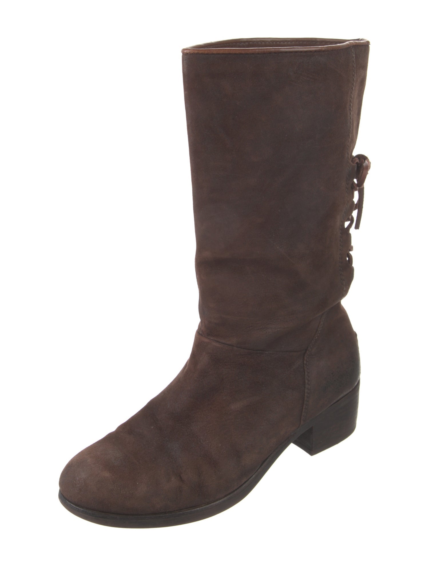 UGG Suede Moto Boots