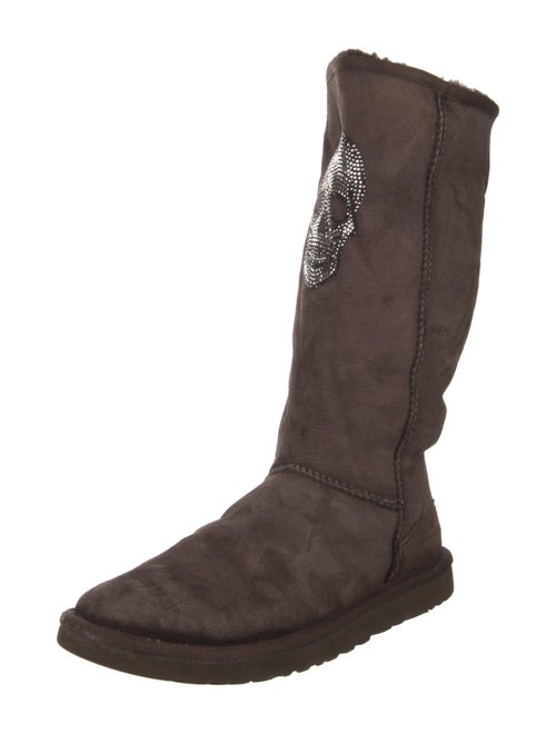 UGG Suede Beaded Accents Boots