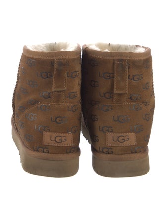 UGG Suede Printed Boots