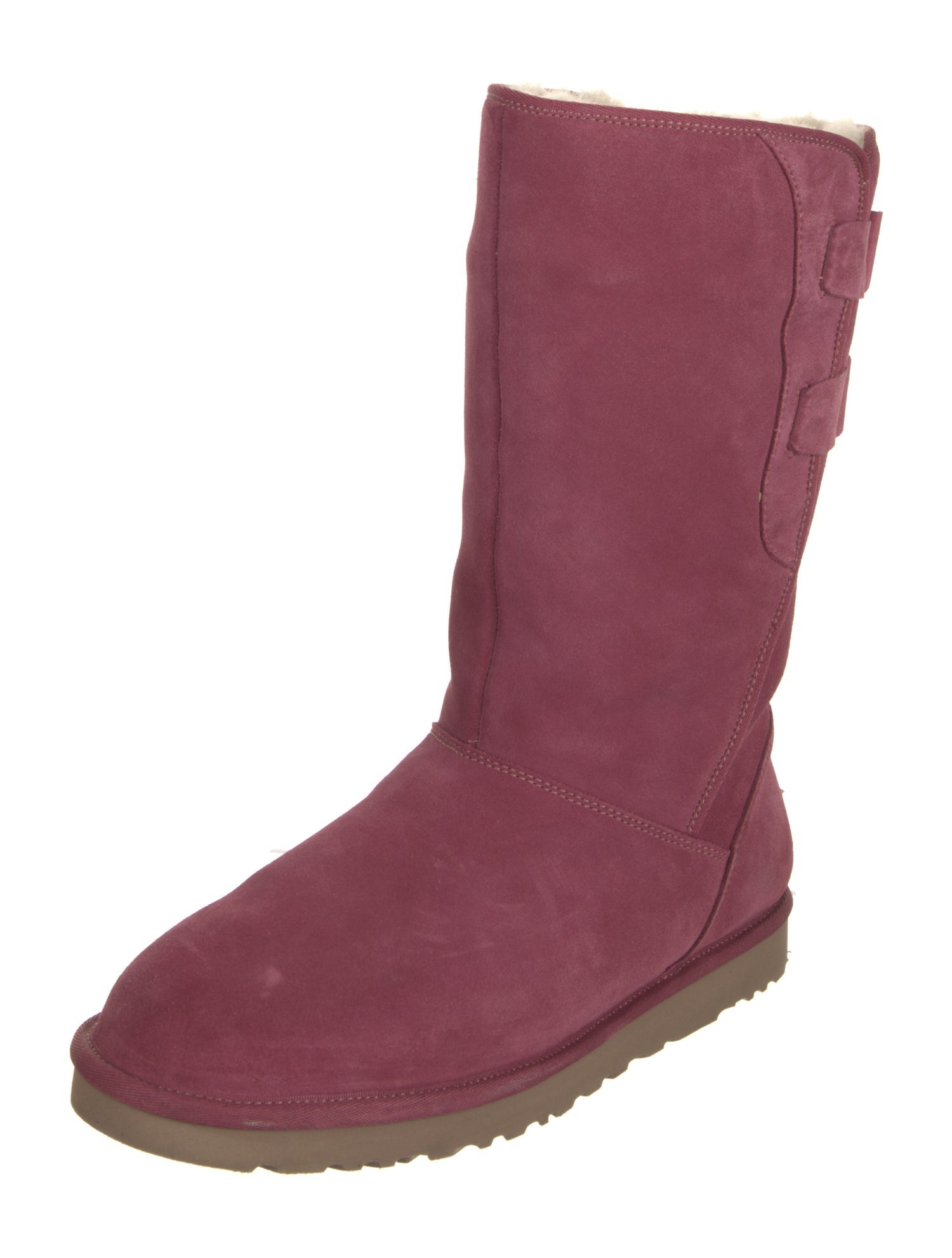 UGG Suede Bow Accents Boots